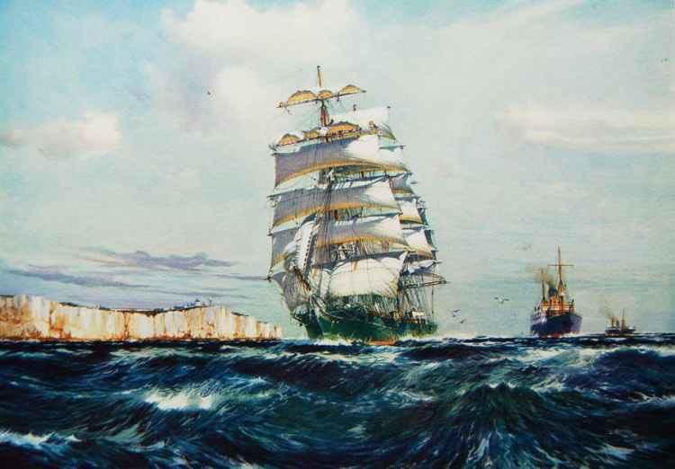Jack Spurling The british clipper oil painting image